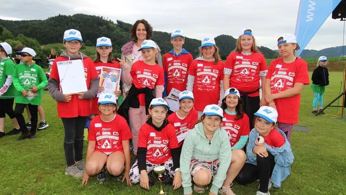 Platz zwei ging an die 4a-Klasse der Volksschule Bleiburg.