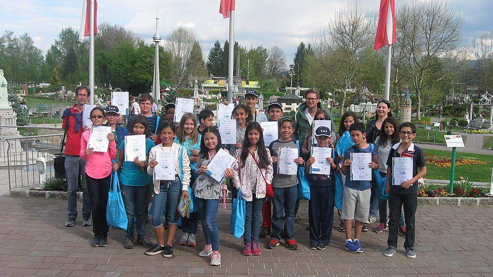 Schüler aus Mexiko im Minimundus ausgezeichnet