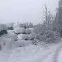 Ordentlich Schneefall gab es am Sonntag 