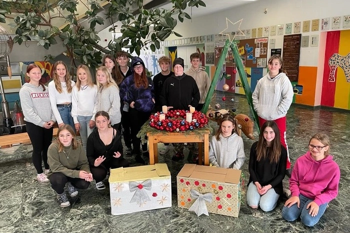 die Klassen 3a und 3b der MS Bärnbach,...