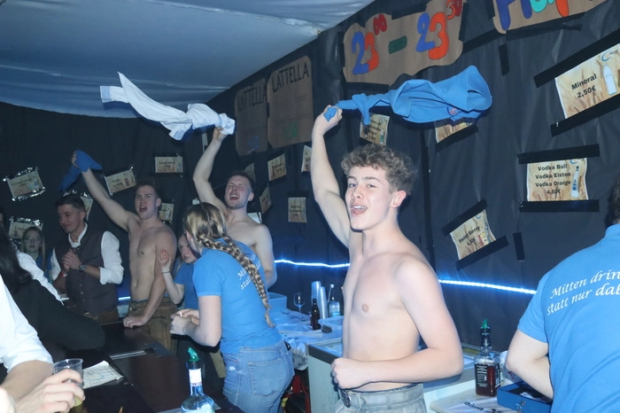 Besonders „heiß“ ging es in der Disco zu.