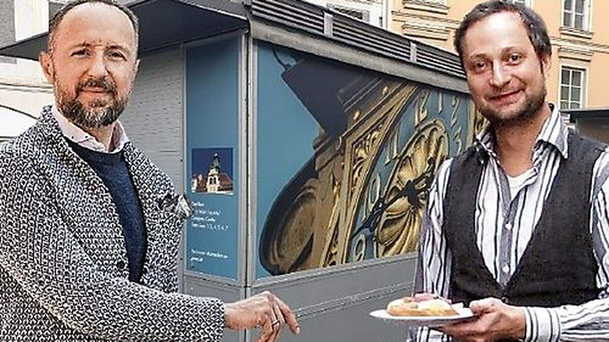 Stefan und Christof Heissenberger tischen ab Herbst auch am Hauptplatz auf