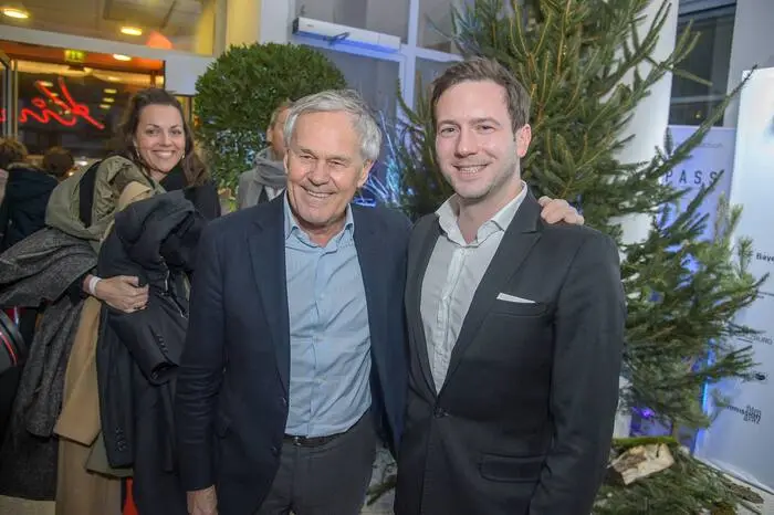 Unter den rund 350 Gästen befanden sich die steirischen Co-Produzenten Dieter und Jakob Pochlatko von epo-Film ...