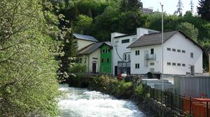 Der Verbund betreibt in der Talbachklamm das älteste Wasserkraftwerk der Steiermark