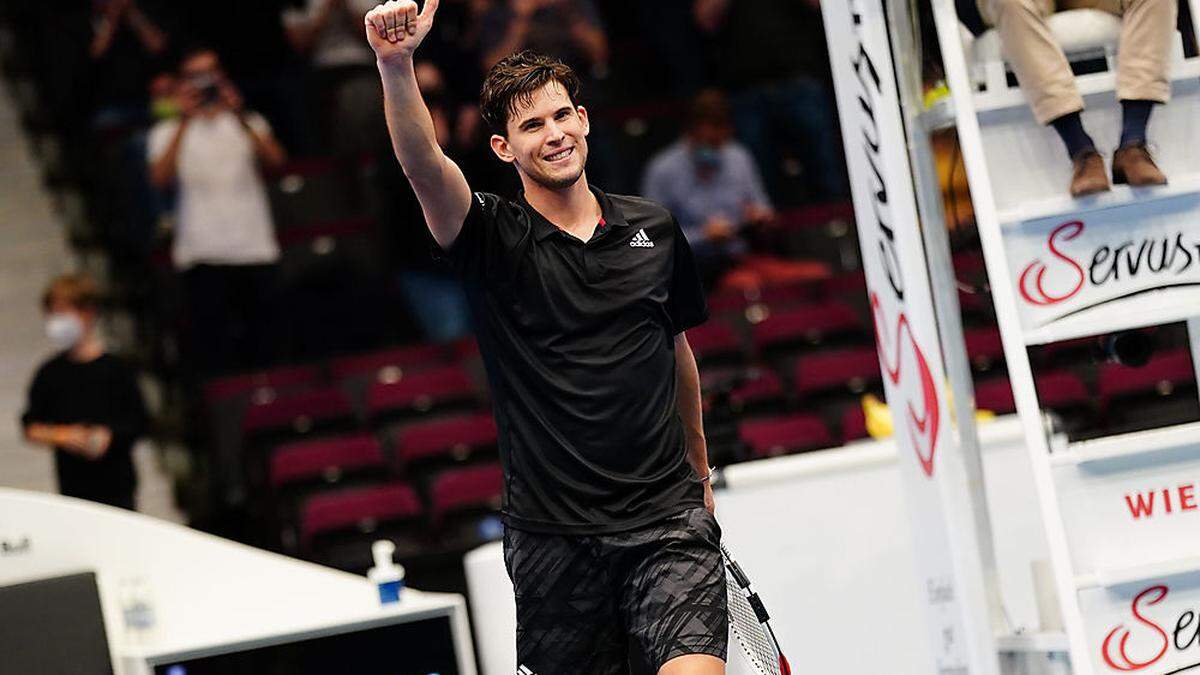 Dominic Thiem genießt sein Heimturnier.