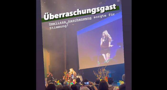 Melissa Naschenweng war der Überraschungsgast am Bundesbäuerinnentag in Villach