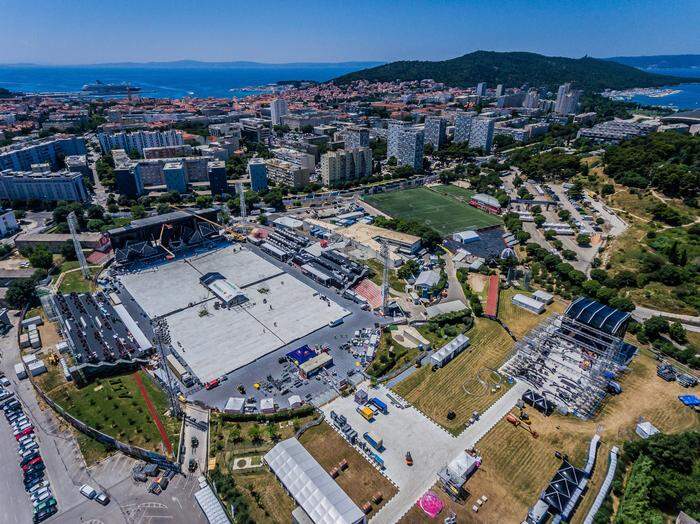 Ultra Europe Festival 2023 im "Park Mladeži" in Split