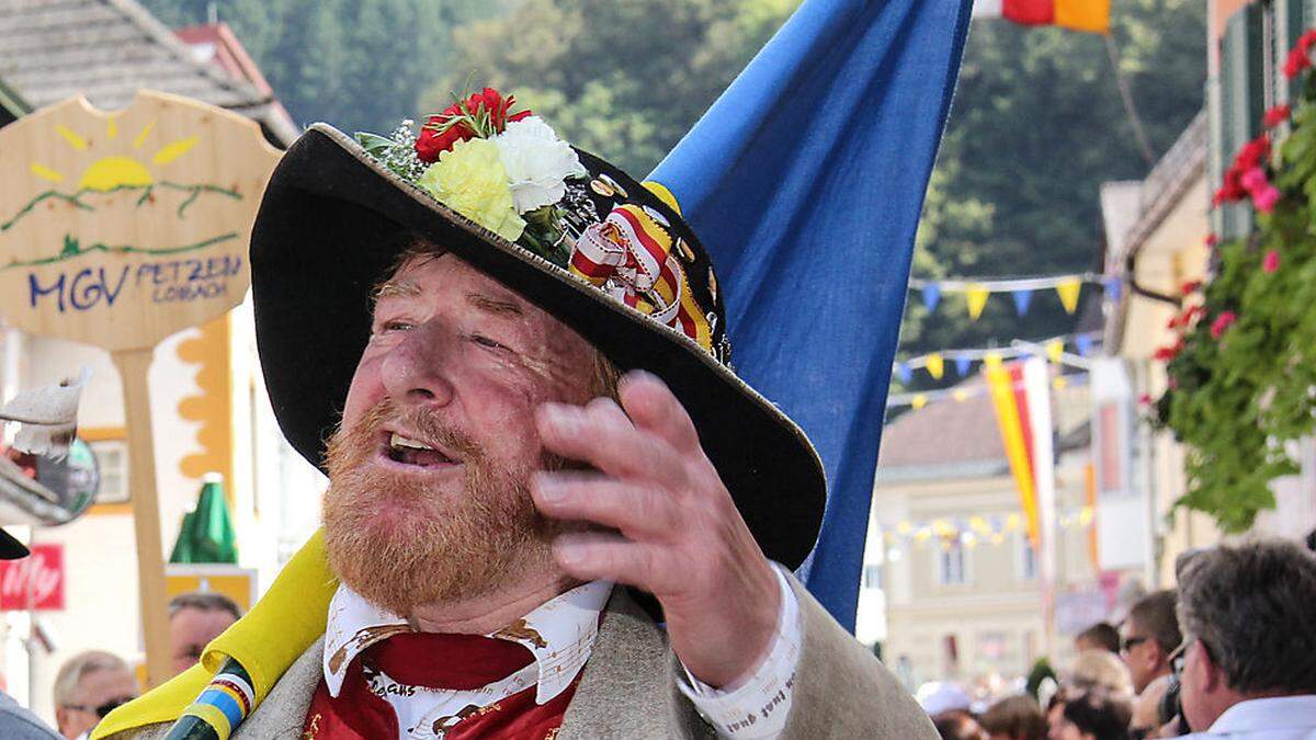 Siegfried „Siegi“ Kröpl ist als „Bleiburger Original“ ein Stück Wiesenmarkt