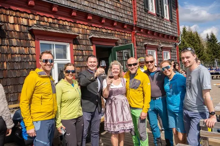 Eröffnung Stubenberghaus, Schöckl, am 5. 4. 2025.