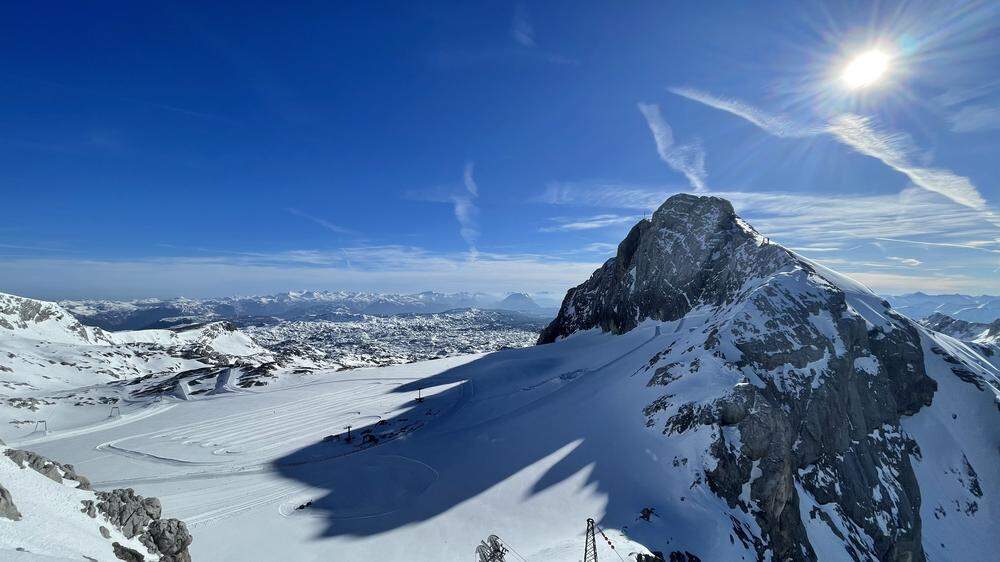 Der Schladminger Gletscher hält den Kälterekord in der Steiermark