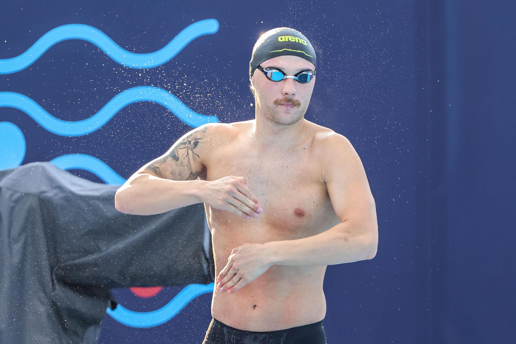 Schwimmen: Vize-Weltmeister Simon Bucher nun auch Vize-Europameister