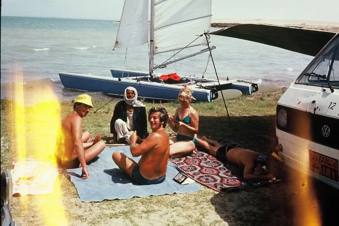 Mit Freunden am Wasser ...