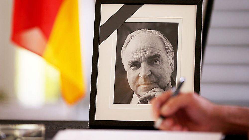 Begräbnis am Samstag: Helmut Kohl