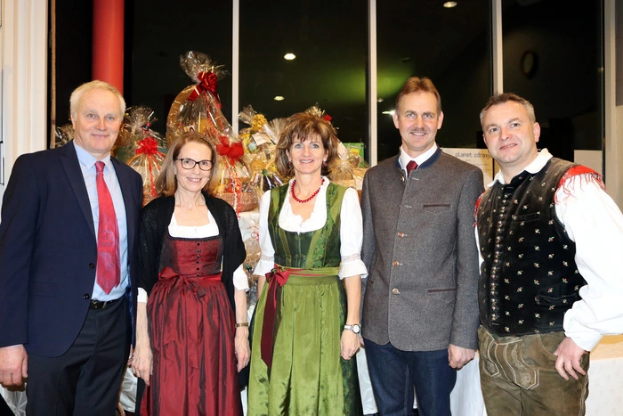Für die Unterhaltung der Gäste sorgte die Top-Band "Veseli Begunjčani" aus Slowenien