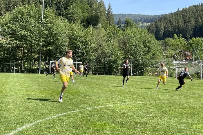 Ex-Nationalspieler Manuel Weber war mit vollem Einsatz mit dabei