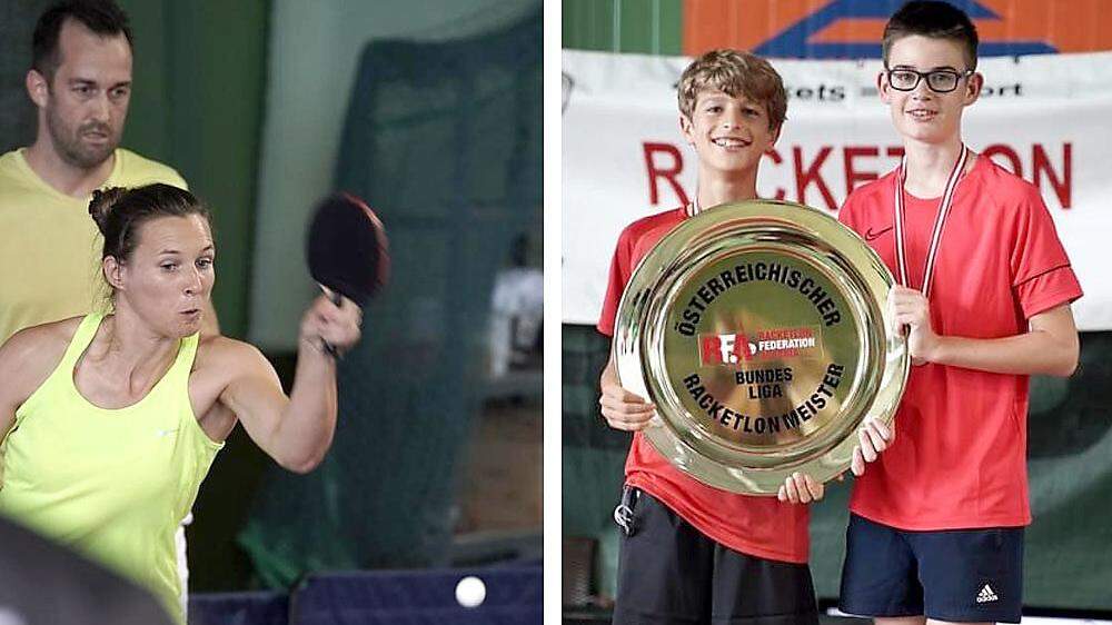 Martina Meißl gewann mit Michael Dickert den Staatsmeistertitel im Mixed, Jakob Rosenberger und Sebastian Janser dominierten in der U13