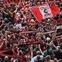 TOPSHOT-FBL-EUR-C1-LIVERPOOL-REAL MADRID-FANS