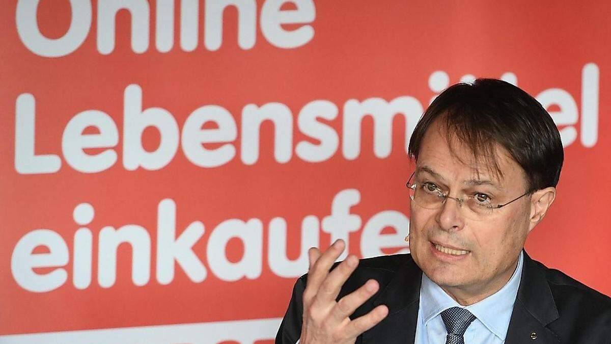 Spar-Chef Drexel bleibt beim Online-Geschäft zurückhaltend