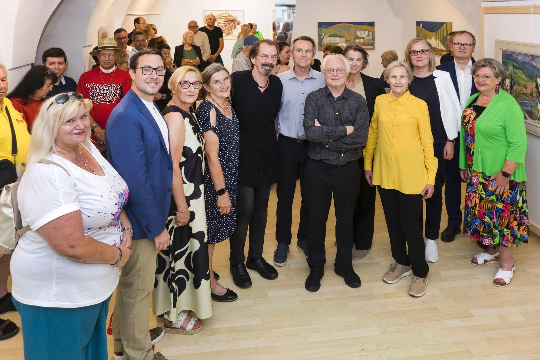 Vernissage: „Spuren II - Retrospektive Franz Klammer“ in der Judenburger Stadtgalerie