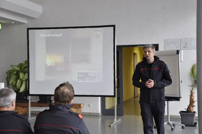 ... von Feuerwehrkommandant Christoph Quinz.