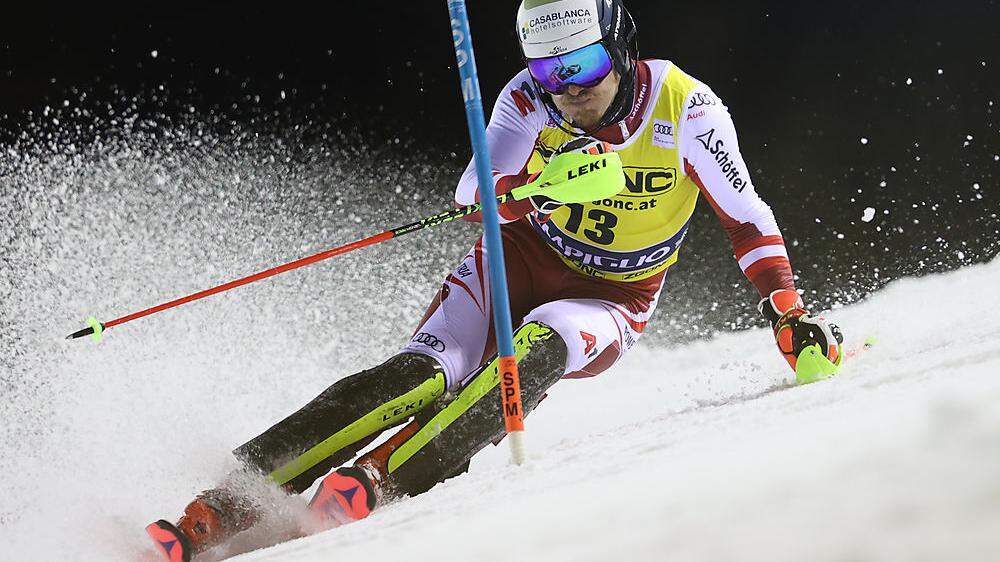 Manuel Feller will in Zagreb an die starke Form im Slalom anschließen