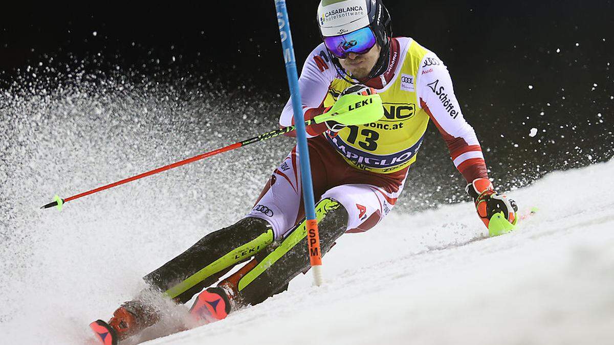 Manuel Feller will in Zagreb an die starke Form im Slalom anschließen