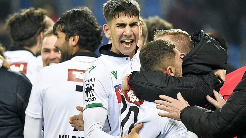 Wacker Innsbruck bewies Comeback-Qualitäten und steht im Halbfinale des ÖFB-Cups.