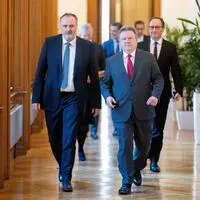 Der burgenländische Landeshauptmann Hans Peter Doskozil und Wiens Bürgermeister Michael Ludwig im Jahr 2023
