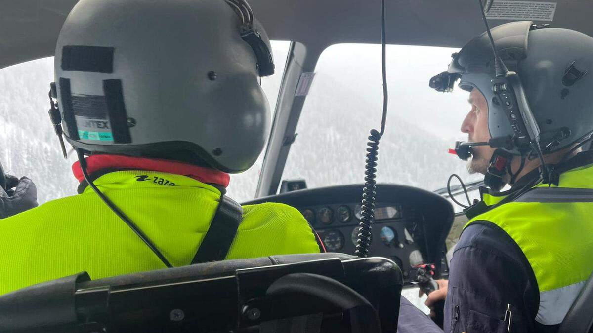 Im Einsatz standen acht Einsatzkräfte der Bergrettung Bad Eisenkappel, drei Mitglieder der Alpinpolizei und der Polizeihubschrauber