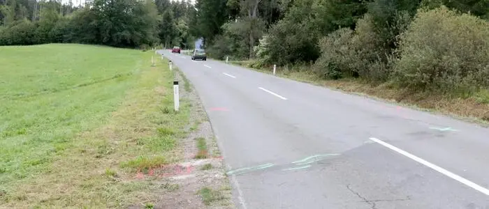 Hier kam es zum tödlichen Unfall