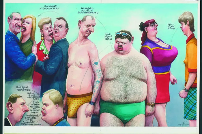 ... hier "Die sieben Todsünden: Der Neid" ...