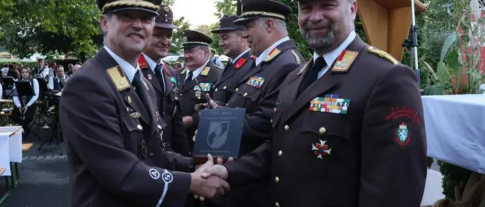 Zahlreiche Ehrungen wurden beim Bereichsfeuerwehrtag des Bereichsfeuerwehrverbands Radkersburg an verdiente Mitglieder vergeben