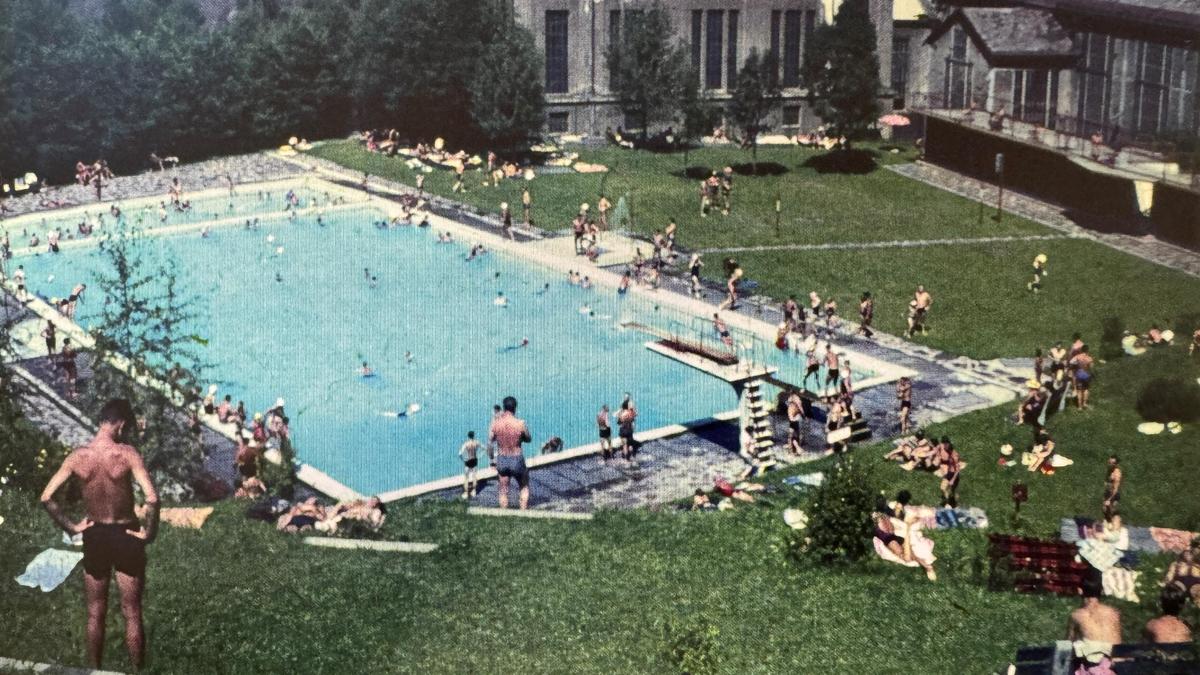 Bis Anfang der 1980er-Jahre war das Hochofenbad in Eisenerz beliebter sommerlicher Treffpunkt