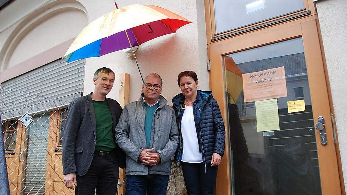 Martin Rapp, Herbert Meller und Sieglinde Uhl bieten Hilfe an