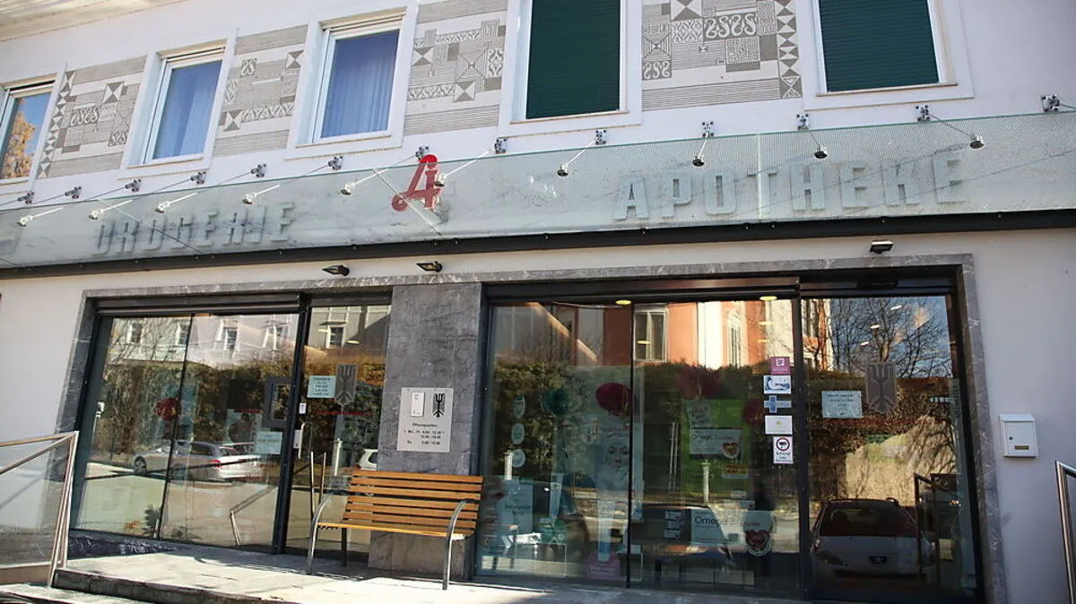 Apotheke zum schwarzen Adler in Pöllau