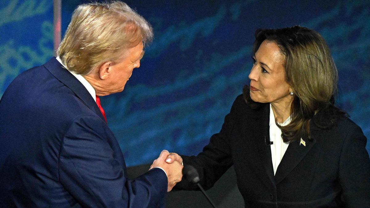 Donald Trump und Kamala Harris 