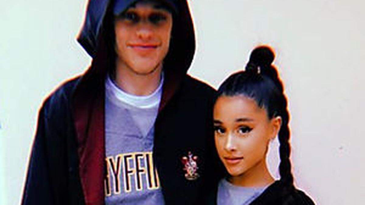 Da waren sie noch glücklich vereint: Pete Davidson und Ariana Grande