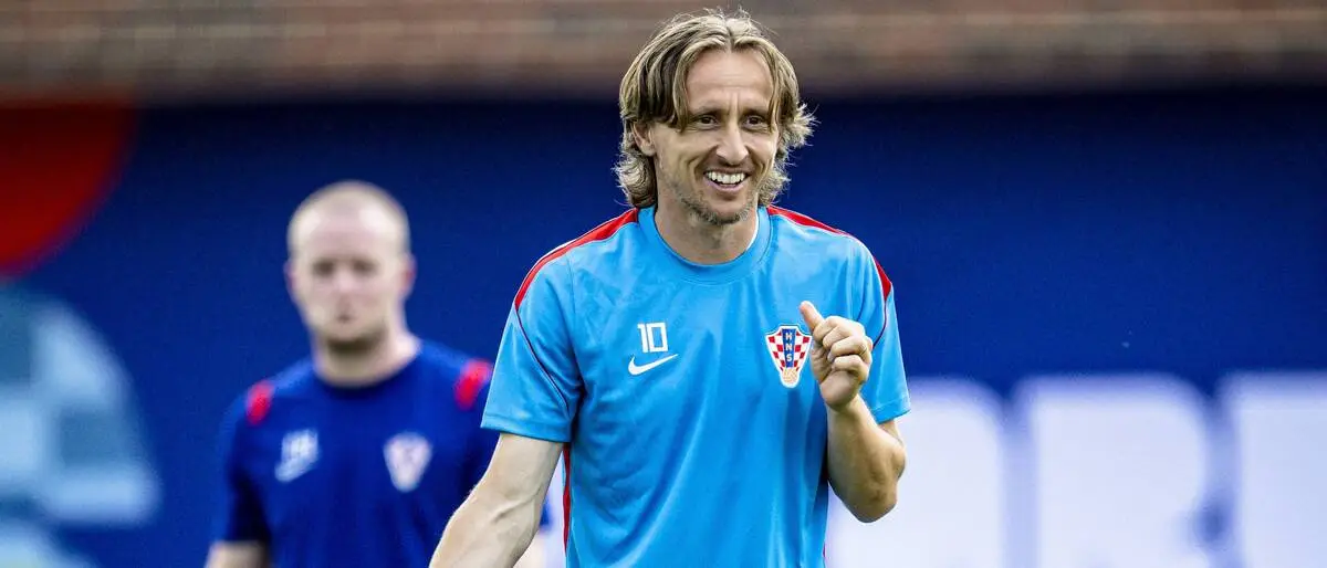 Routinier Luka Modric geht mit Kroatien in seine fünfte WM-Endrunde. 