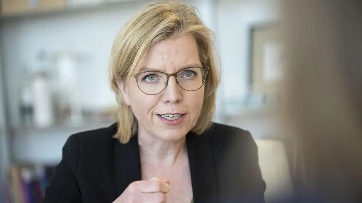 Leonore Gewessler, f. Veronika Dolna, v. Christoph Kleinsasser, Klimaschutzministerium, 25032022