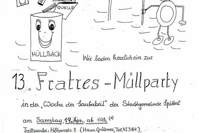 Mit "Müllpartys" wurde die Jugend für das Thema in kleinerem Rahmen sensibilisiert.
