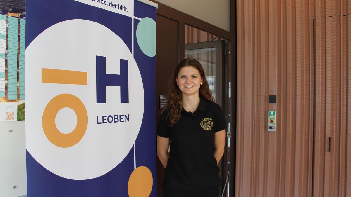 Anna Amerer steht nun an der Spitze der Studierenden in Leoben