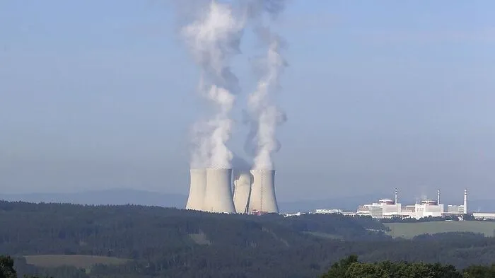 Das AKW Temelin, nur rund 60 Kilometer von Österreichs Grenze entfernt