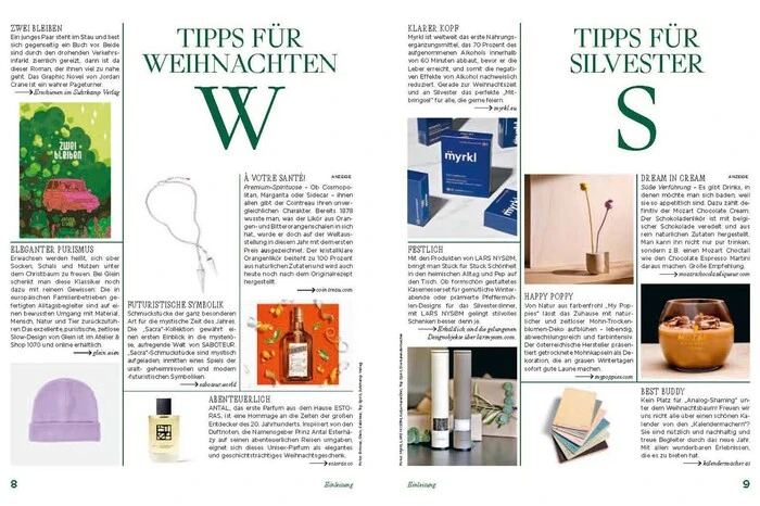 Beispiel für Seite "Mitbringsel" (aus der IDA-Winter-Ausgabe)