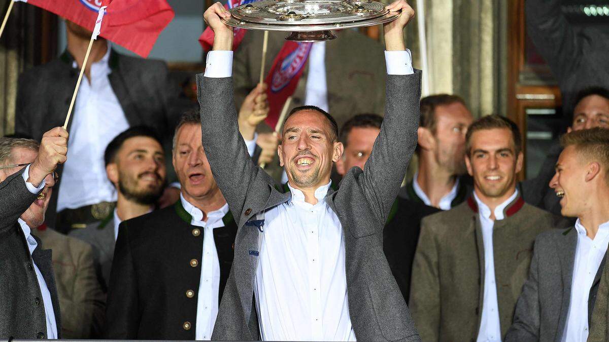Franck Ribery holte zahlreiche Titel