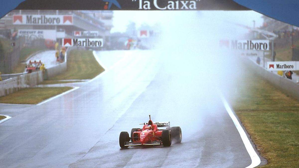 Catalunya Barcelona Spain 31 5 2 6 1996 Michael Schumacher Ferrari F310 1st position at Elf