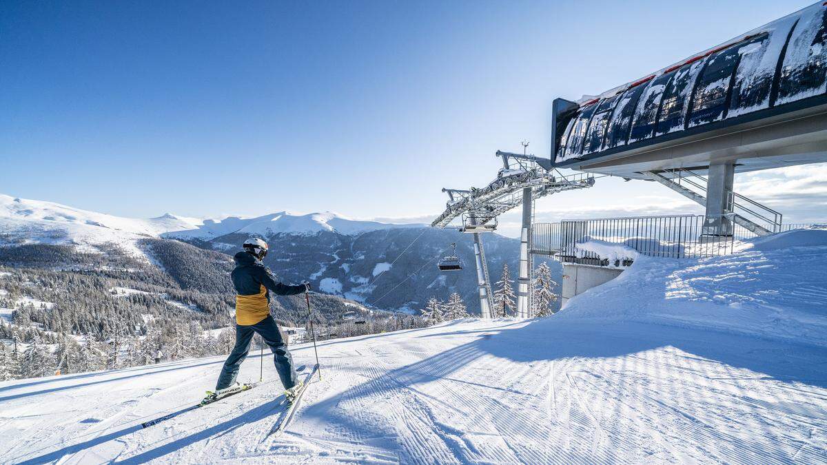 Doppelmayr hat auch in Kärnten das Bild in den Bergen mitgestaltet