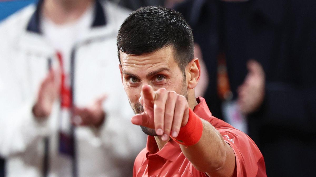 Müde, aber glücklich: Novak Djokovic