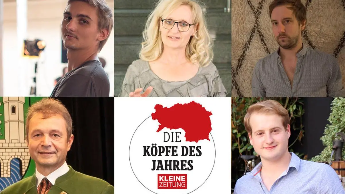 Chris Dohr, Gabriele Gschiel, Dan Knopper, Christian Lind und Christoph Propst (v.l.n.r.) sind in der Kategorie "Kultur" nominiert