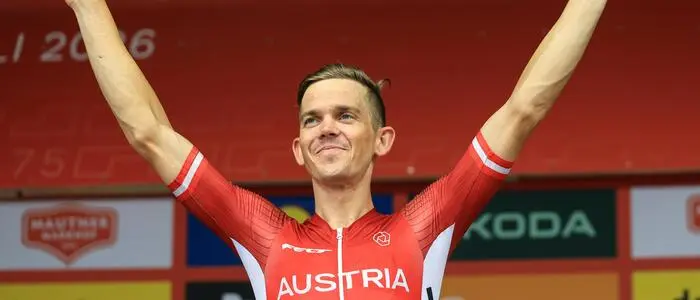 Gregor Mühlberger legte auf der Königsetappe den Grundstein für den Gesamtsieg
