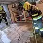 Neun Kräfte der Feuerwehr Hörmsdorf standen am Dienstag rund zweieinhalb Stunden im Einsatz